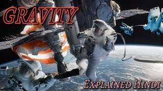 Gravity 2013 Movie Explain Hindi  AlekxShorts Scifi Film Explained in HindiUrdu Summarized [upl. by Hosfmann]