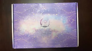 New Book Box Moonlight Book Box  April 2024 [upl. by Preston]