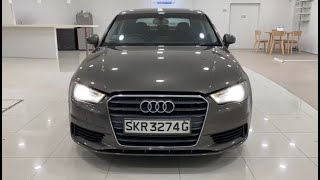 Audi A3 Sedan 14 TFSI Ambiente 2015 Grey  SKR3274G [upl. by Ennelram]