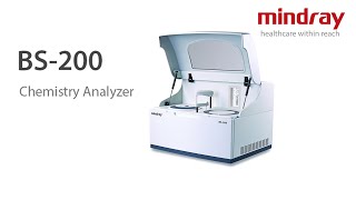 Mindray BS200 Automated Benchtop Biochemistry Analyzer [upl. by Gerik]