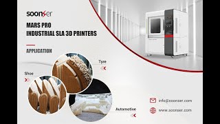 SoonSer Mars Pro industrial 3d printer display [upl. by Onaimad]