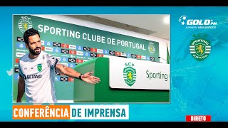 Direto  Conferência de Imprensa do Sporting CP [upl. by Pelagia563]