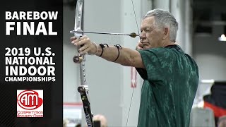 2019 US Archery Indoor National Championships Final Barebow [upl. by Michale]