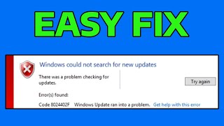 How To Fix Protection Definition Update Failed 8024402f Error in Windows [upl. by Matthus]