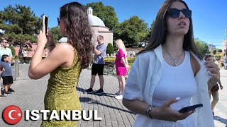 🇹🇷 Fatih District Walking Tour Aya Sofia Istanbul Turkiye [upl. by Handbook]