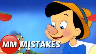 10 Biggest Disney Pinocchio MOVIE MISTAKES You Totally Missed  Pinocchio Movie [upl. by Keyek]