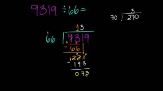 Division con dos digitos y residuo [upl. by Onyx]