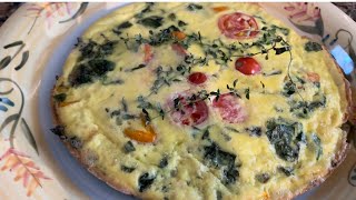 HarvestToTable Swiss Chard Frittata [upl. by Lledal248]