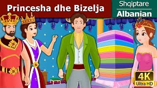 Princesha dhe Bizelja  Princess And The Pea in Albanian  AlbanianFairyTales [upl. by Deehsar346]