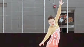 Alexis Snyder  Junior Women Free Skate  2025 Midwestern Sectional Singles Final [upl. by Notslah]