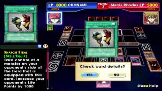 YuGiOh GX  Tag Force Evolution PS2 walkthrough  Alexis Rhodes [upl. by Yelsew]