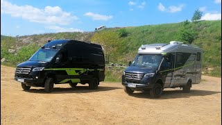 4x4 Camper Offroad Weekend HYMER MLT 570580 CrossOver amp Grand Canyon S [upl. by Hutchins539]