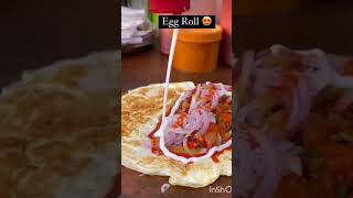 NemophilistRakesh delhi kolkata streetfood food foodie kolkatafood shorts eggroll [upl. by Atirys]