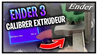 TUTO COMMENT CALIBRER SONT EXTRUDEUR ENDER 3 [upl. by Sherfield]