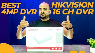 DVR Unboxing amp First Look ⚡IDS7116HQHIM1S 🔥 Best DVR  16 Channel DVR hikvision [upl. by Lennor]