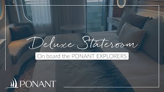 Deluxe Stateroom on board the PONANT EXPLORERS  PONANT [upl. by Gorton]