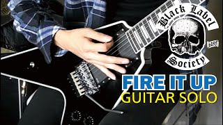 Black Label Society  Fire It Up solo by Gaku [upl. by Strickler177]