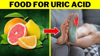 LOWER HIGH URIC Acid With These 10 Healthy FOODS [upl. by Musa]