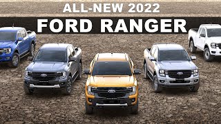 New Ford Ranger 2022  Officially Shown with Next Gen Model Redesign [upl. by Aikin]