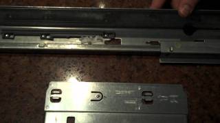 How to Install Soft Close on undermount drawer glides for Kitchen amp Bath cabinet drawers [upl. by Helbonia433]