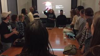 SayHerName Guest Lecture at NYU Cherrell Brown and Abby Dobson [upl. by Eiggep]