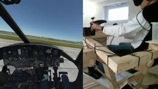 DIY 6DOF Motion Platform  DCS Huey  Oculus Rift [upl. by Yelena970]