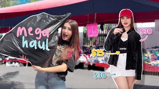 MEGA HAUL tianguis buscando tendencias [upl. by Allisan]