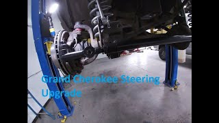 Steering Upgrade on the Great value Grand Cherokee [upl. by Lexine]