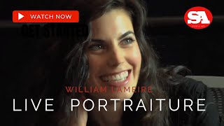 William Lameire  Portrait Artist Year 23  Portrait Painting Demonstration and Show [upl. by Attalie]