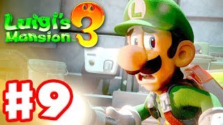 Luigis Mansion 3  Gameplay Walkthrough Part 9  Dinosaur Attack Nintendo Switch [upl. by Hairacaz]