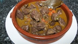 Receta Carrillada de Cerdo en Salsa [upl. by Iiette]