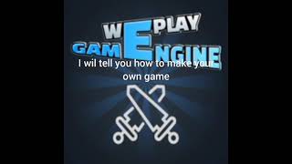 how to download weplay game engine [upl. by Angelita72]