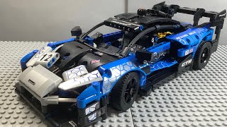 Lego McLaren Senna GTR speed build [upl. by Cochard307]