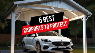 5 Best Carports in 2024🔥 [upl. by Enecnarf]