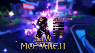 SJW MONARCH showcase anime vanguards REALLY OP [upl. by Ahcsropal]