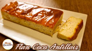 Flan Coco Antillais Recette Facile et Rapide [upl. by Sesom]