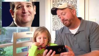 3 year old girl predicts the next President  by Woodsie amp Embry [upl. by Roper751]