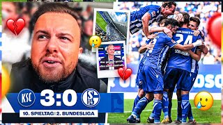 Karlsruhe vs Schalke 04 STADION VLOG 🤬🤬 [upl. by Drawyeh]