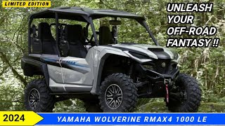 2024 Yamaha Wolverine RMAX4 1000 LE Unleashing Limitless OffRoad Adventure [upl. by Neils]