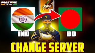 How To Create Bangladesh Server Account in Free Fire  Bangladesh To India Server Free Fire [upl. by Hteik825]