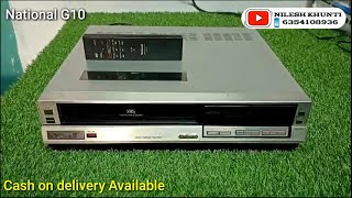 National G10 VCR with remote SOLD OUT  West Bangal6354108936 [upl. by Kciredorb290]