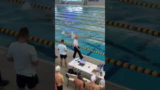 100 Meter Backstroke Prelims Georgia LC Senior State Championship 2023 [upl. by Lattie]