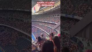 El BERNABÉU ya espera a KAROL G para su PRIMER CONCIERTO en MADRID [upl. by Nibram]