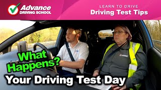 What Happens On Your Driving Test Day  Learn to drive Driving test tips [upl. by Coshow]