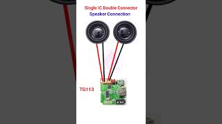 TG113 Bluetooth speaker circuit board connection diagram shorts shortfeed bluetooth [upl. by Zoha]