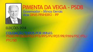 Jingles Eleições 2014  Governadores de Minas Gerais [upl. by Saxet912]