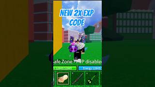 NEW 2X EXP CODE 🥳 2024 roblox bloxfruits bloxfruit viralshorts virals [upl. by Hgeilhsa]