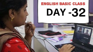 BASIC ENGLISH CLASS  DAY 3207122021 [upl. by Sanbo]