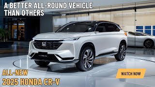 New 2025 Honda CRV Revealed  one of the best small SUVs in its class [upl. by Ehsiom]