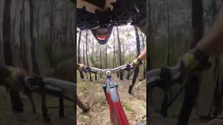 Mondraker level r eating up the downhill mondraker insta360 instagram mtb mtbpov jollynose [upl. by Vashtee]